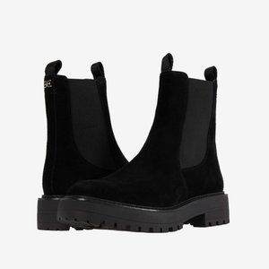 Sam Edelman Laguna Waterproof Boot - Black Suede